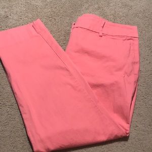 Coral LOFT ankle pants